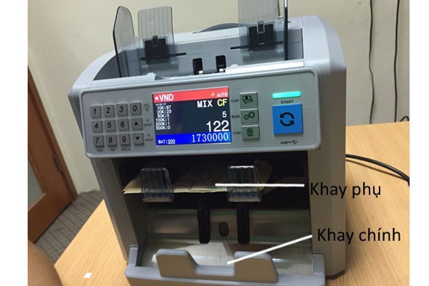 Máy đếm tiền Silicon MC-8PLUS - Hàng chính hãng