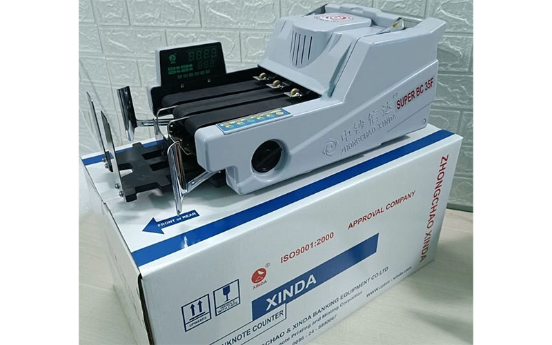 Máy đếm tiền Xinda SUPER BC-31F - Hàng chính hãng