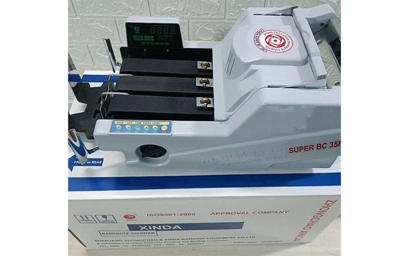 Máy đếm tiền Xinda SUPER BC-31F - Hàng chính hãng