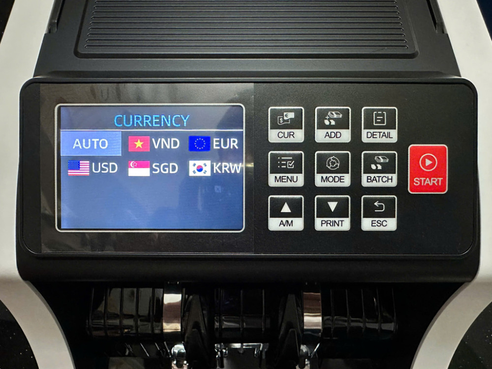 Máy đếm tiền Hoshico 8686 - Hàng chính hãng