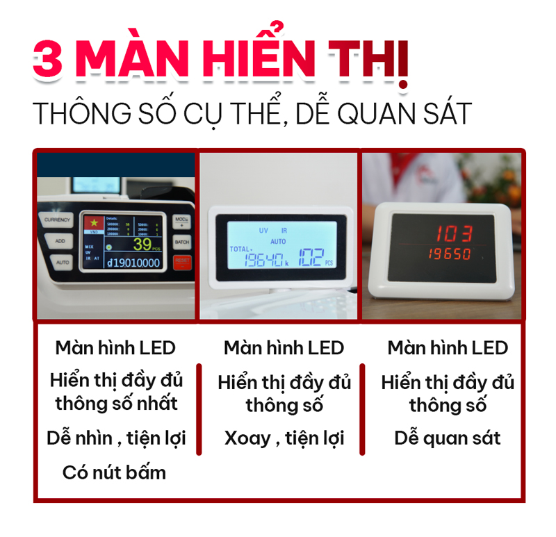 Máy đếm tiền Silicon MC-8900 - Hàng chính hãng