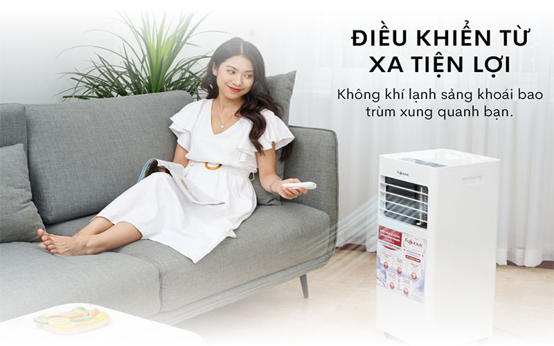 Máy điều hòa di động FujiHome PAC07 - Hàng chính hãng