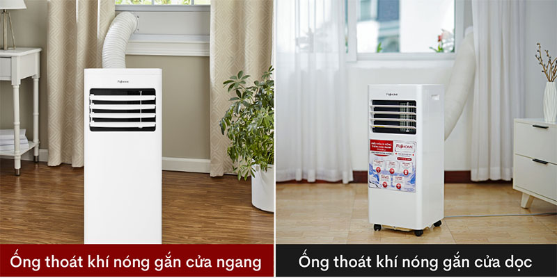 Máy điều hòa di động FujiHome PAC07 - Hàng chính hãng
