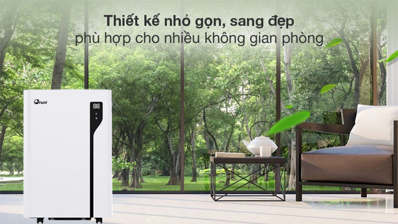 Thiết kế sang trọng của Máy điều hòa di động thông minh FujiE MPAC14
