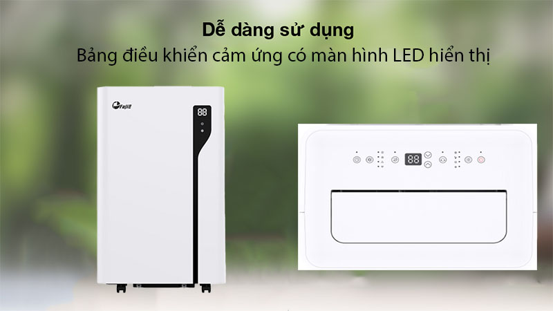 Điều khiển của Máy điều hòa di động thông minh FujiE MPAC14