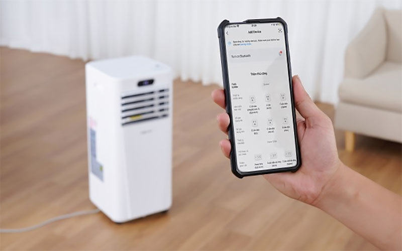 Máy điều hòa di động thông minh FujiHome PAC09 - Hàng chính hãng