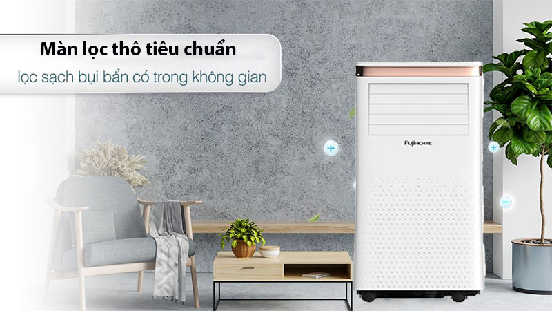 Máy điều hòa di động thông minh FujiHome PAC10 - Hàng chính hãng