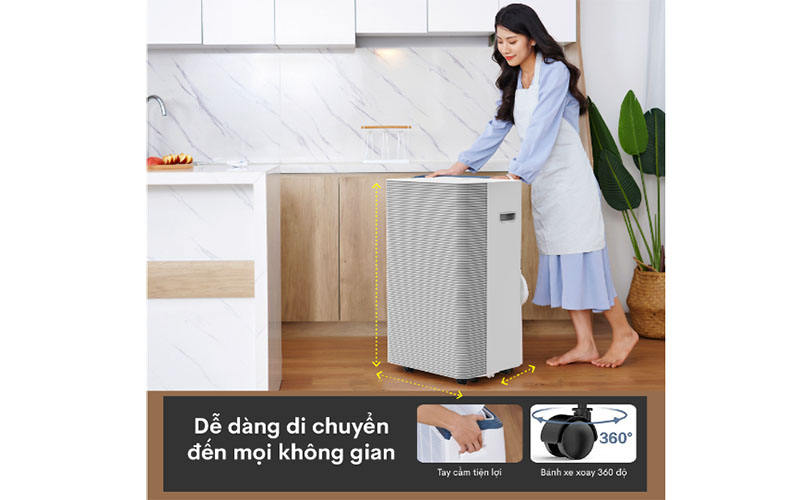 Máy điều hòa di động thông minh FujiHome PAC14 - Hàng chính hãng