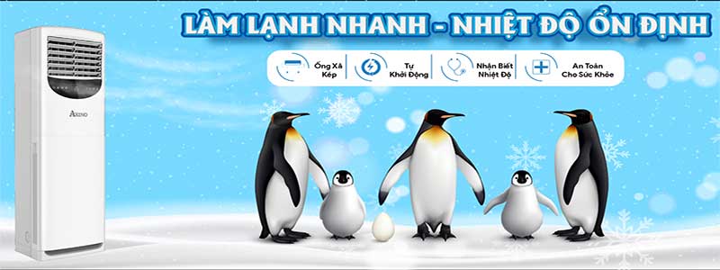 Tính năng của Điều hòa tủ đứng Akino 3HP TL-FL28FSA1FA