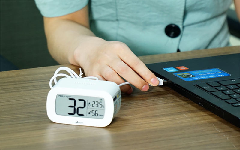 Máy đo chất lượng không khí mini FujiE AM100 - Hàng chính hãng