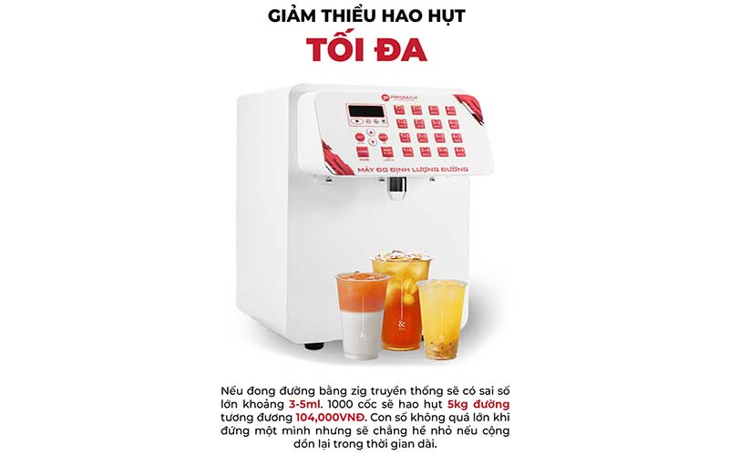 Máy định lượng đường Promax PA-S16 - Hàng chính hãng