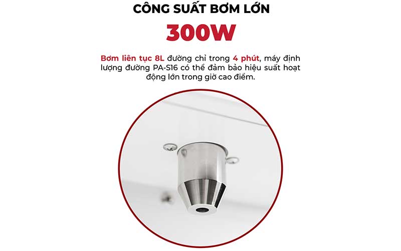 Máy định lượng đường Promax PA-S16 - Hàng chính hãng