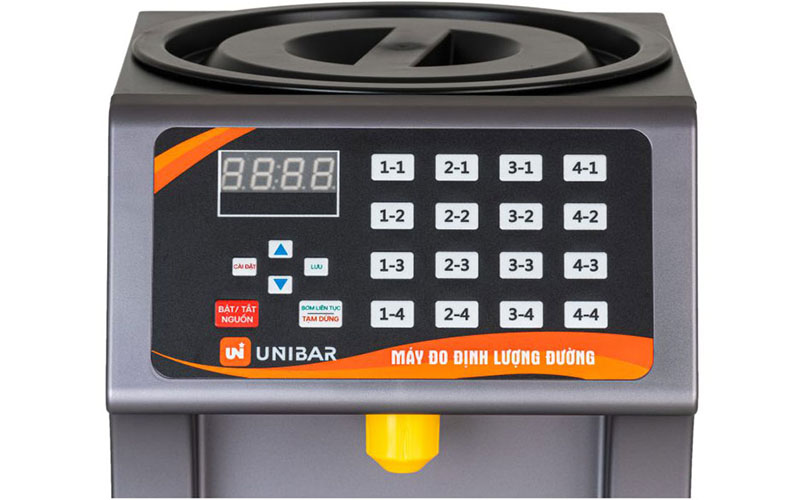 Bảng điều khiển của Máy đo định lượng đường Unibar UB-16