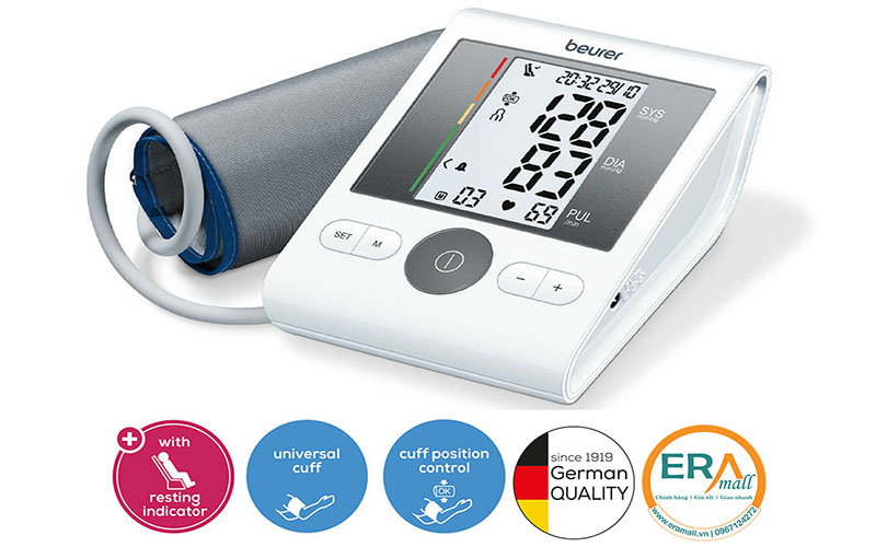 Máy đo huyết áp bắp tay Beurer BM28A - Hàng chính hãng