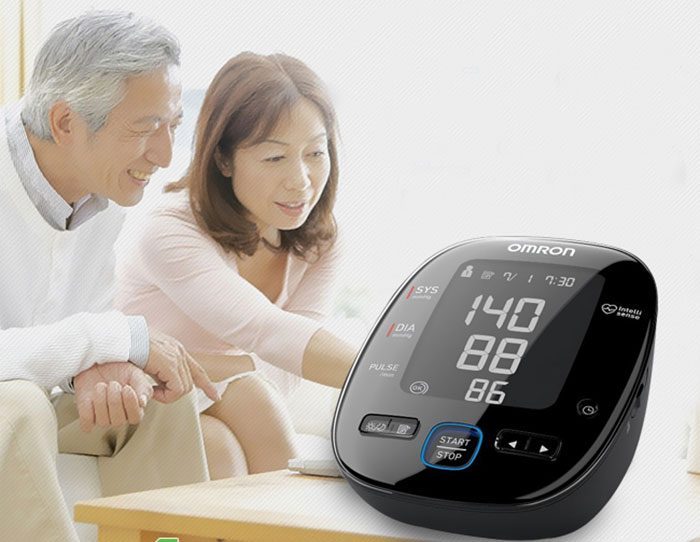Máy đo huyết áp bắp tay Omron HEM 7280T