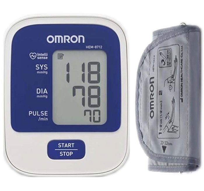 Máy đo huyết áp bắp tay Omron HEM 8712 - Hàng chính hãng