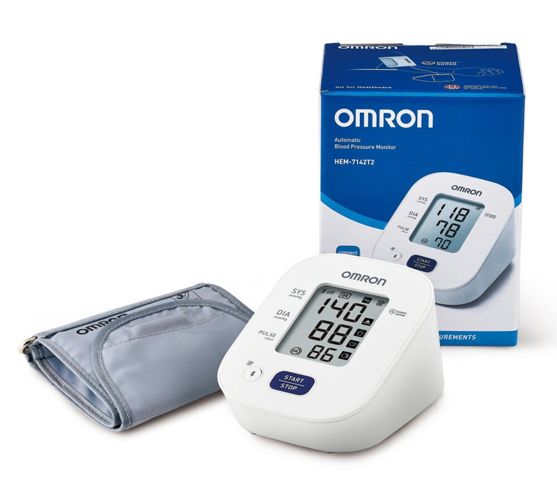 Máy đo huyết áp bắp tay Omron HEM-7142T2 - Hàng chính hãng