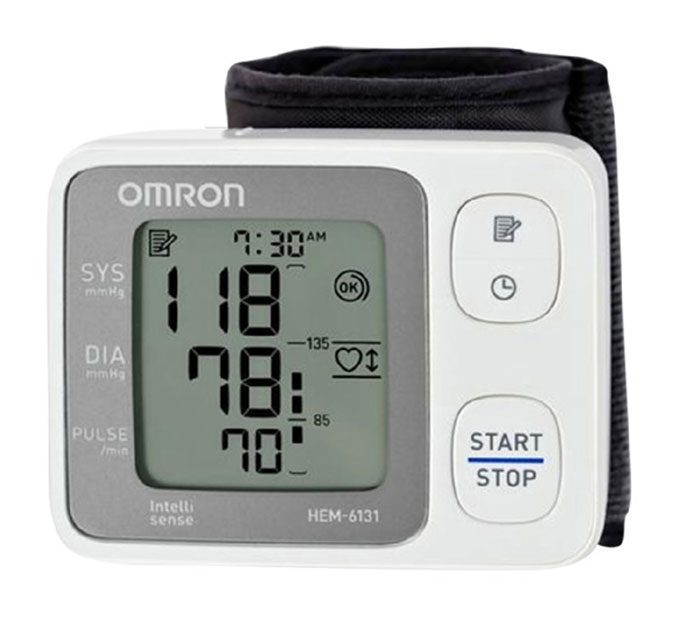 Máy đo huyết áp cổ tay Omron HEM 6131 - Hàng chính hãng