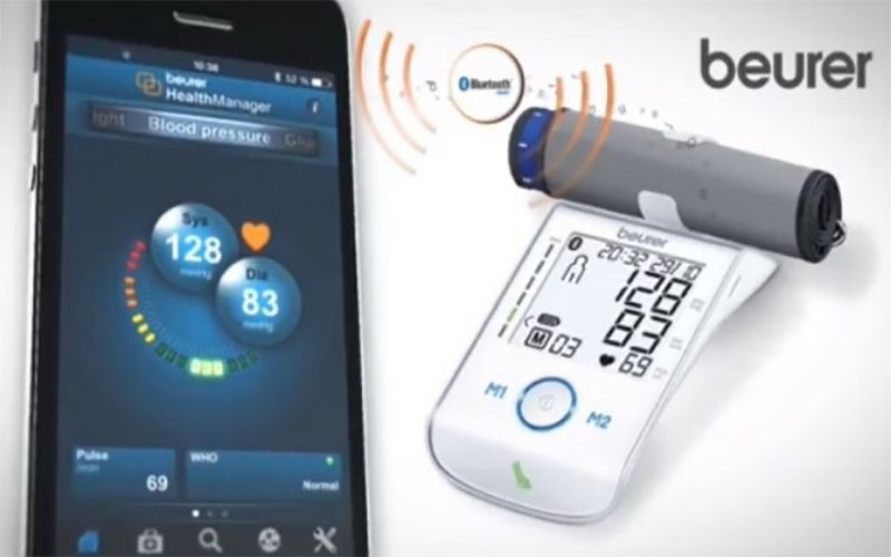 Máy đo huyết áp kẹp bắp tay Beurer BM77 - Hàng chính hãng