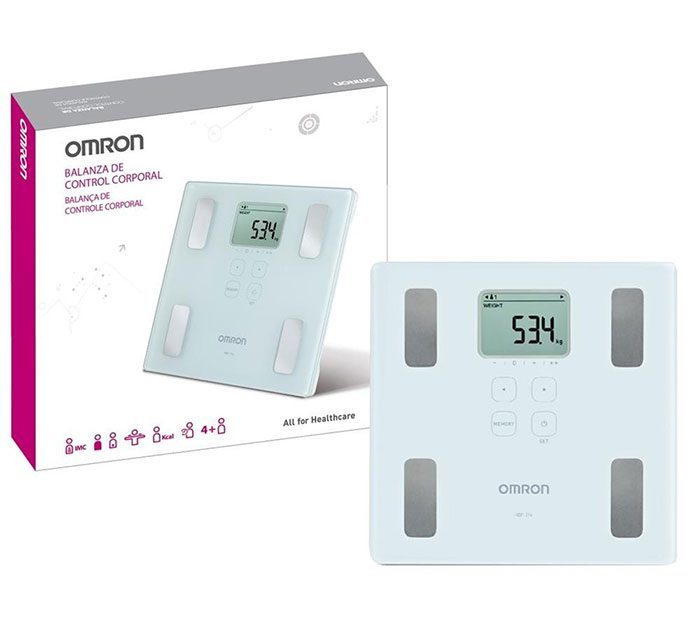 Máy đo lượng mỡ cơ thể Omron HBF-214 - Hàng chính hãng