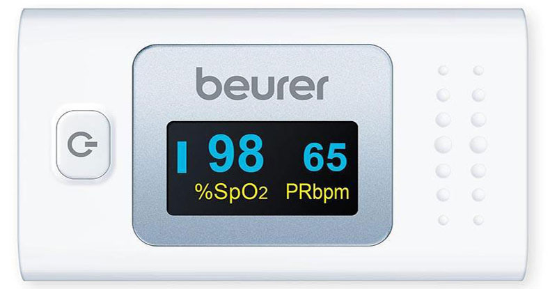 Máy đo nồng độ oxy trong máu và nhịp tim Beurer PO35