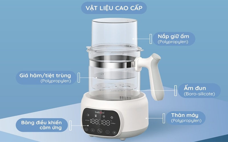 Máy đun nước giữ nhiệt Beborn K05KB - Hàng chính hãng