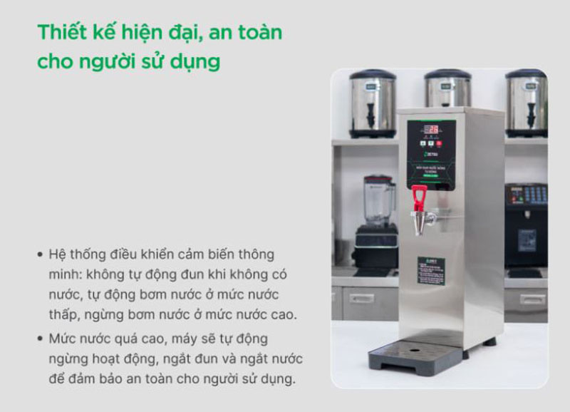 Máy đun nước nóng tự động Zetsu Z-30L - Hàng chính hãng