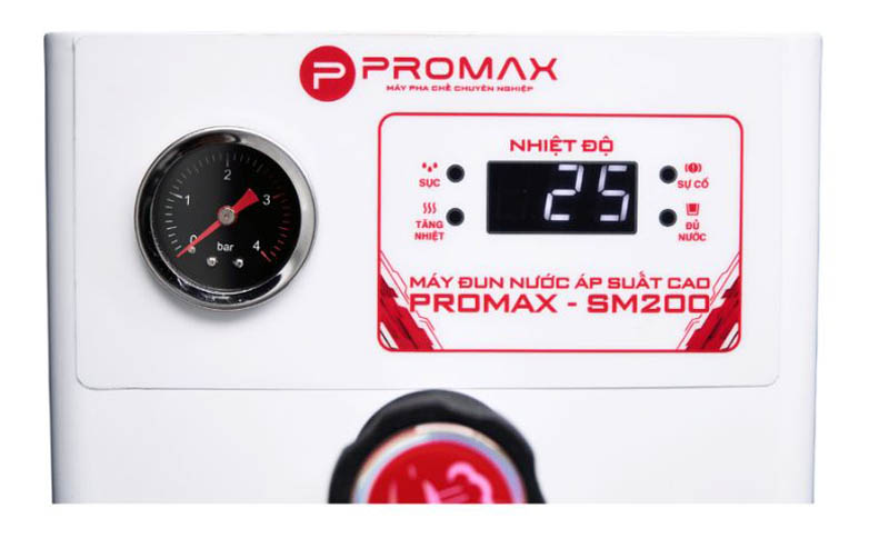 Máy sục sữa áp suất cao Promax SM200 - Hàng chính hãng