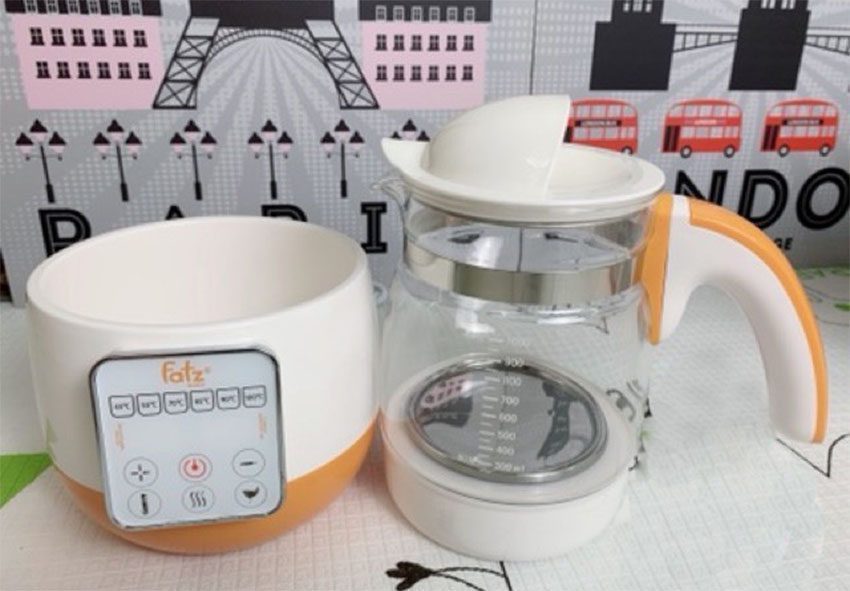 Chất liệu của máy đun và hâm nước FatzBaby FB3502SL