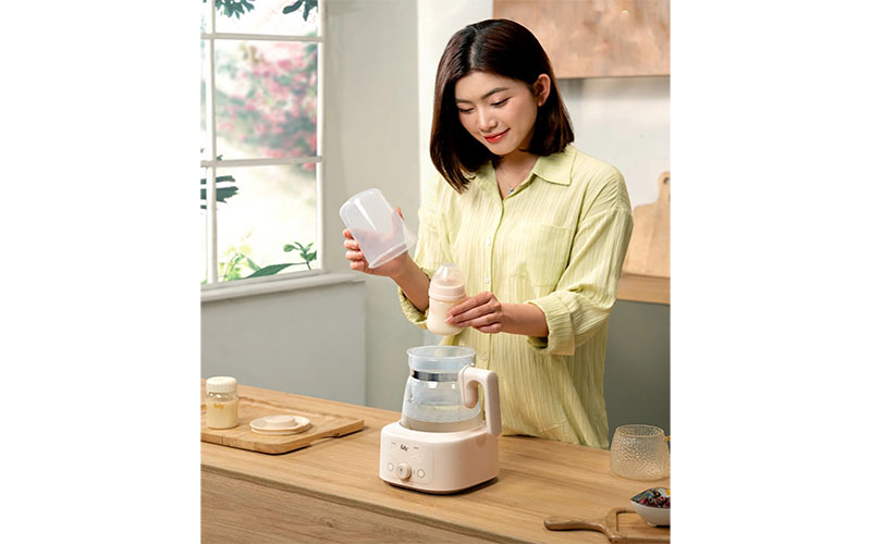 Máy đun và hâm nước pha sữa HiQuick 3 Fatzbaby FB3702HB - Hàng chính hãng