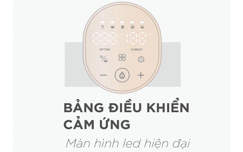 Máy đun và hâm nước pha sữa Fatzbaby Smart 4 FB3819HB - Hàng chính hãng