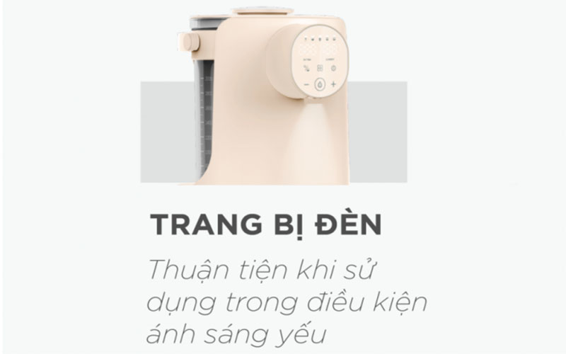 Máy đun và hâm nước pha sữa Fatzbaby Smart 4 FB3819HB - Hàng chính hãng
