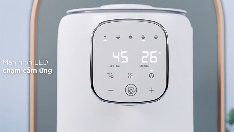 Máy đun và hâm nước pha sữa Fatzbaby Smart 5 FB3823HB - Hàng chính hãng