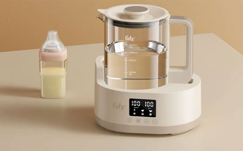 Máy đun và hâm nước pha sữa Fatzbaby HiQuick 1 FB3711CY - Hàng chính hãng