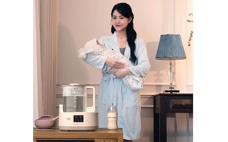 Máy đun và hâm nước pha sữa Fatzbaby HiQuick 1 FB3711CY - Hàng chính hãng