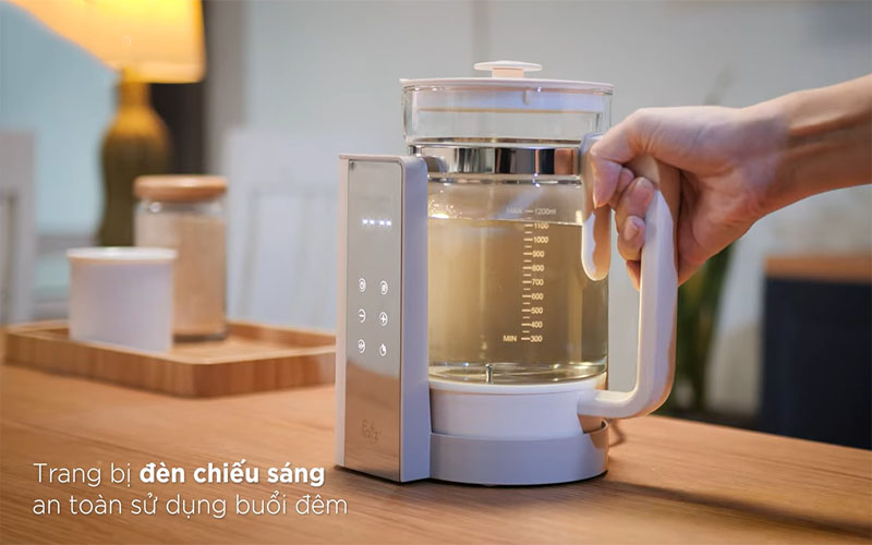 Máy đun và hâm nước pha sữa QUICKPRO 1 Fatzbaby FB3511BT - Hàng chính hãng