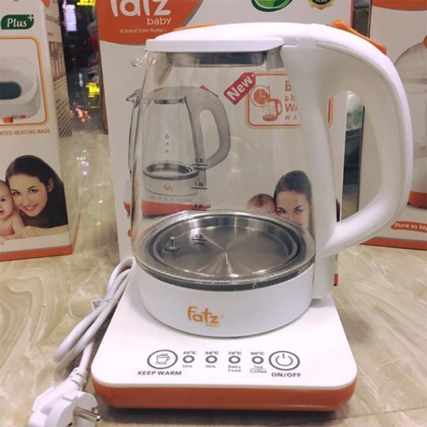 Máy đun và hâm nước siêu tốc FatzBaby FB3501SL với thiết kế sang trọng