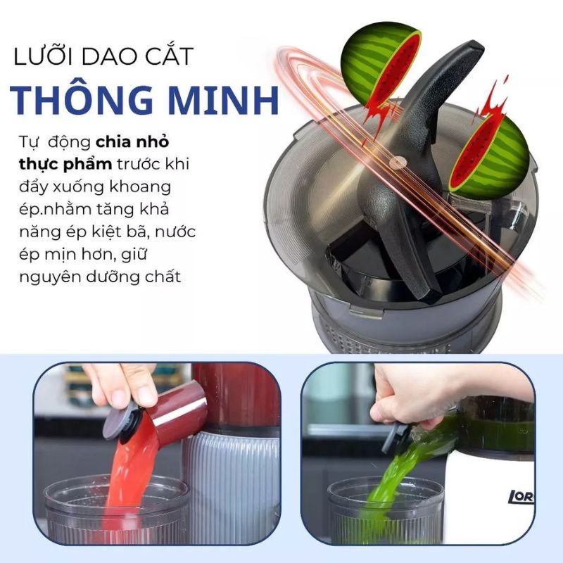 Máy ép chậm Lorca TA 919SJG - Hàng chính hãng