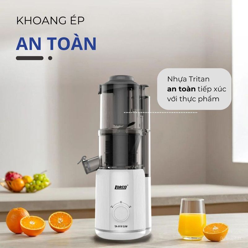 Máy ép chậm Lorca TA 919SJW - Hàng chính hãng
