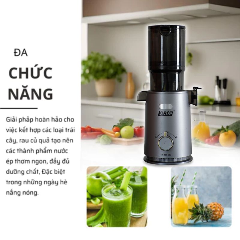 Máy ép chậm Lorca TA-955 SJG - Hàng chính hãng
