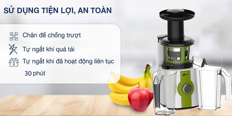 Máy ép chậm Arber EC02 - Hàng chính hãng