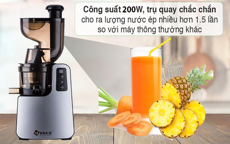 Máy ép chậm Arber MEC-3068MX - Hàng chính hãng