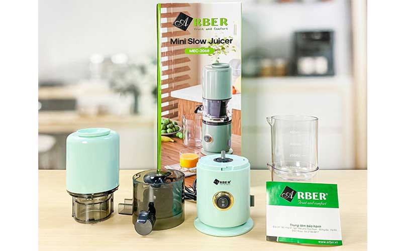 Máy ép chậm mini Arber MEC2068MD - Hàng chính hãng