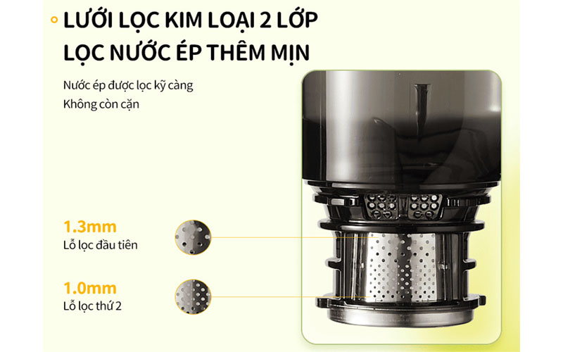 Máy ép chậm Bear SJ-4H01T - Hàng chính hãng