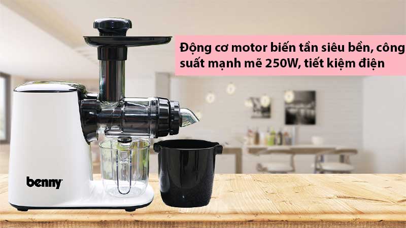 Công suất của Máy ép chậm Benny BSJ-250W