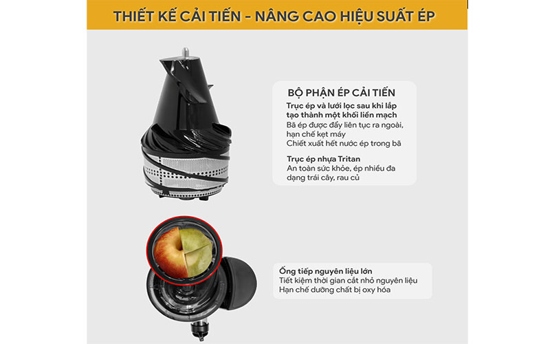 Máy ép chậm BlueStone SJB-6557 - Hàng chính hãng