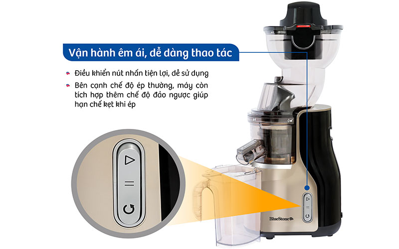 Máy ép chậm BlueStone SJB-6568 - Hàng chính hãng