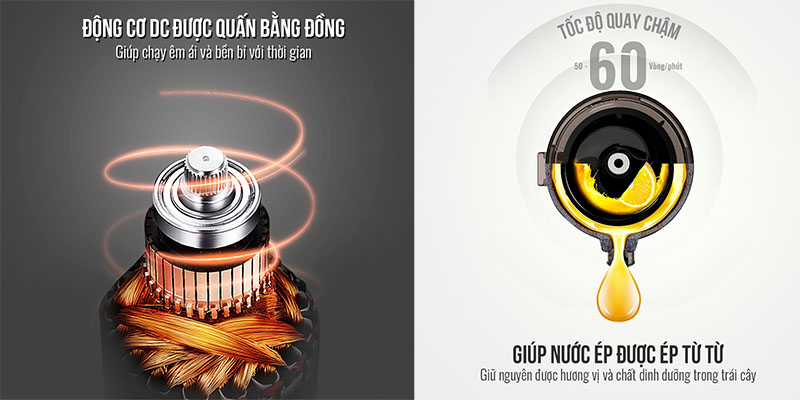 Máy ép chậm Elmich JEE-3898 - Hàng chính hãng