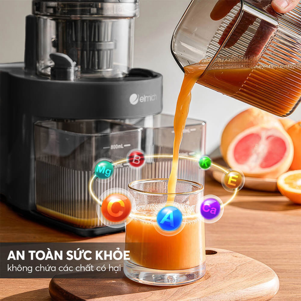 Máy ép chậm Elmich JEE-8759 - Hàng chính hãng