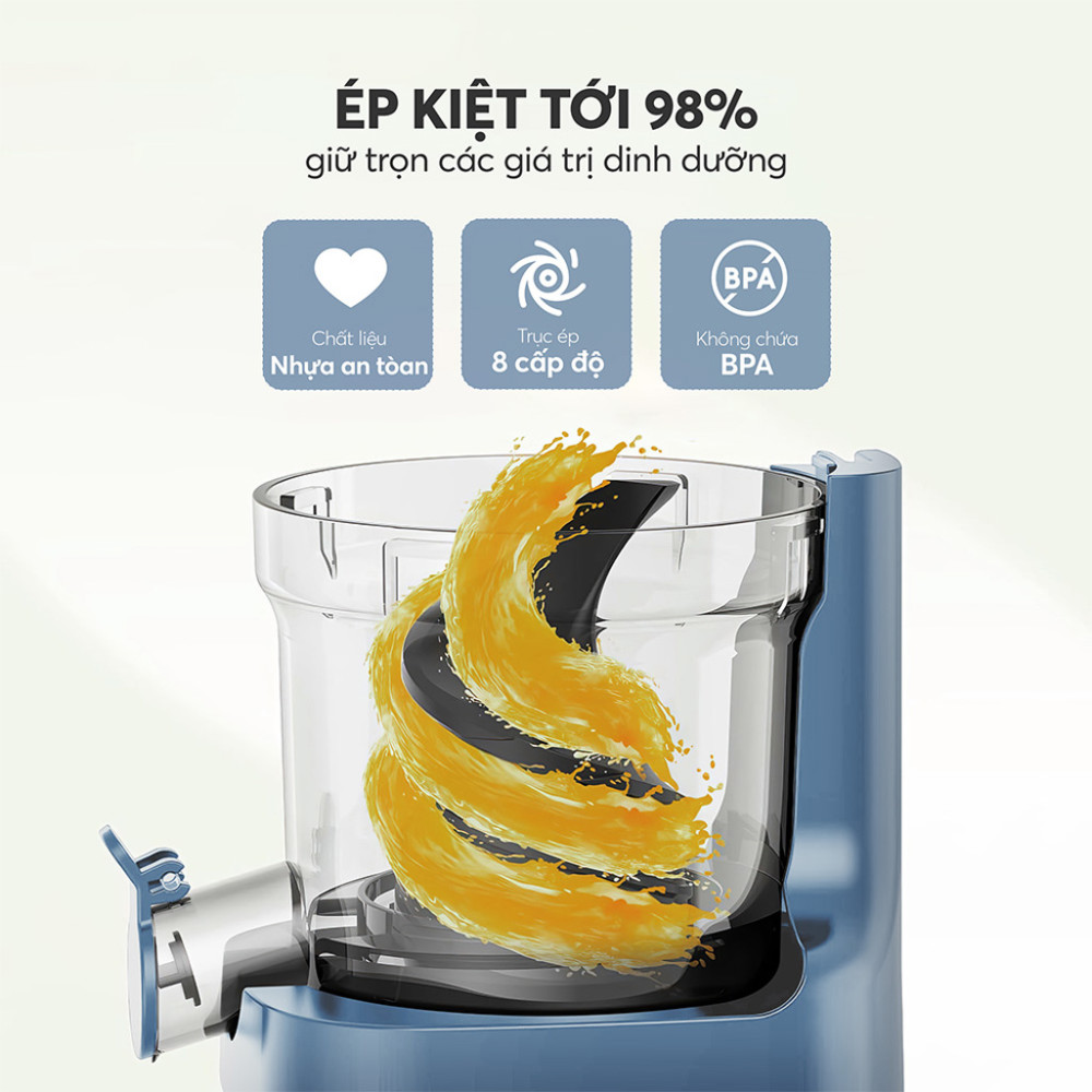 Máy ép chậm Elmich JEE-8769 - Hàng chính hãng